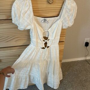 White Princess Polly Dress